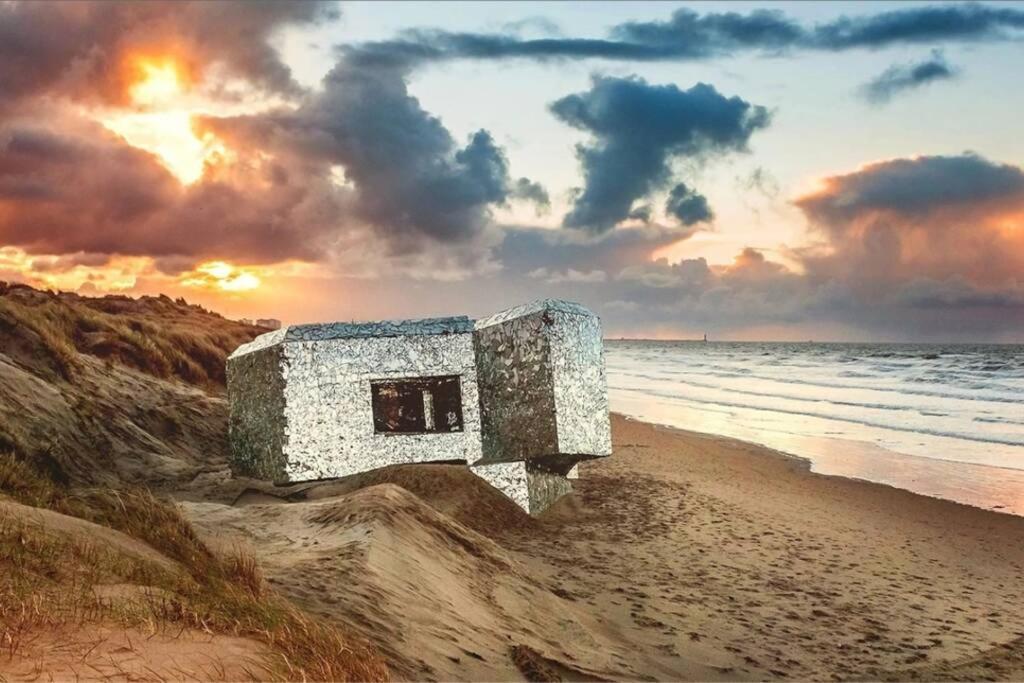 Studio Cosy En Bord De Mer Dunkirk Exteriér fotografie